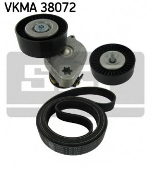 Комплект доріжкового ремня VKMA 38072 SKF VKMA38072