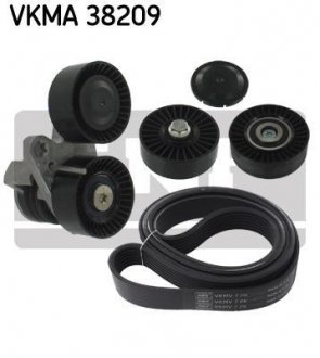 Комплект (ремінь+ролики))) SKF VKMA 38209