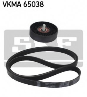 Комплект (ремінь+ролики) SKF VKMA 65038