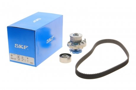 Комплект ГРМ, пас+ролик+помпа SKF VKMC02206