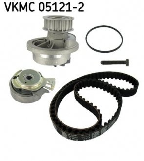 Комплект (ремінь+ролик+помпа) VKMC 05121-2 SKF VKMC051212