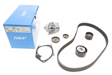 Комплект ГРМ, пас+ролик+помпа SKF VKMC06106