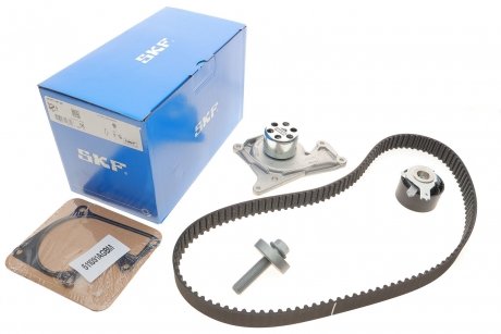 Комплект ГРМ, пас+ролик+помпа SKF VKMC06136