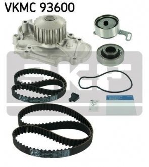 Комплект (ремінь+ролик+помпа) SKF VKMC93600