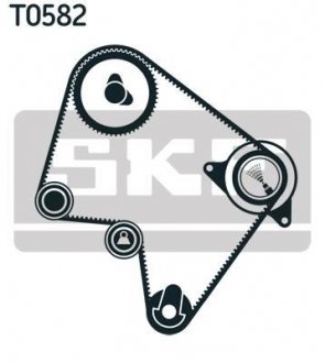 Насос води + комплект зубчастого ременя SKF VKMC96010 (фото 1)