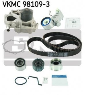 Комплект (ремінь+ролик+помпа) SKF VKMC981093