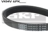 Поліклиновий ремінь (6PK2143) SKF VKMV6PK2143 (фото 1)