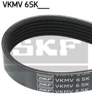 Поликлиновой ремень VKMV 6SK1019 SKF VKMV6SK1019