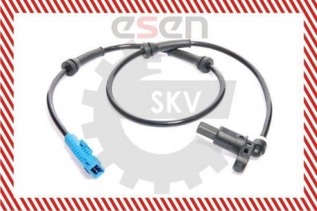 Датчик ABS Tyі L/P PEUGEOT 206, 293702 SKV SKV GERMANY 06SKV097