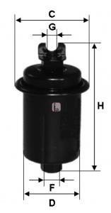 Фильтр топлива SOFIMA S1631B (фото 1)