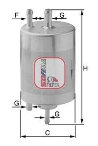 Фильтр топливный SOFIMA S 1958 B
