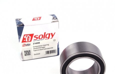 Підшипник компресора кондиціонера Solgy 214006