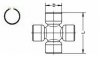 Хрестовина SPIDAN U 218 (фото 2)