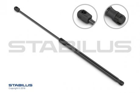 Амортизатор крышки багажника OPEL 500L 12- STABILUS 142001 (фото 1)