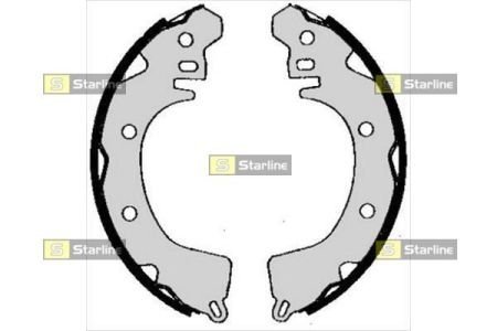 Тормозные колодки барабанные STARLINE BC 05260 (фото 1)