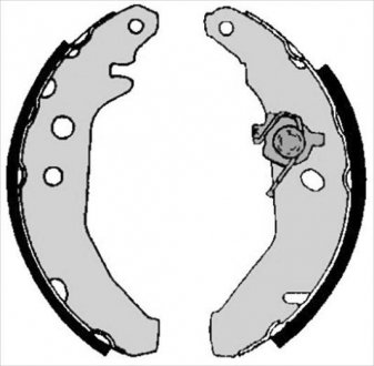 Тормозные колодки барабанные STARLINE BC 05740