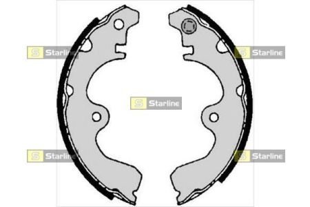 Тормозные колодки барабанные STARLINE BC 06940