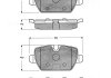 Тормозные колодки, дисковый тормоз (набор) STARLINE BDS835P (фото 1)