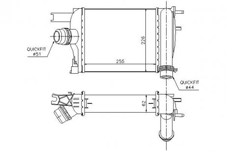 Інтеркулер STARLINE DAA4013