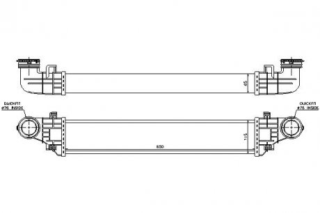 Интеркулер STARLINE MSA4354