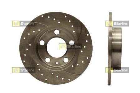 Тормозной диск STARLINE PB 1243S (фото 1)