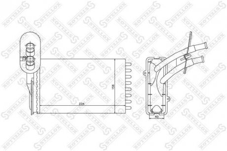 Теплообменник STELLOX 1035116SX