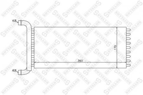 Теплообменник STELLOX 1035201SX