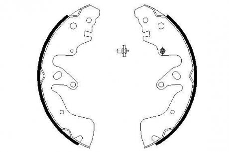 Комплект тормозных колодок TEXTAR 91068700