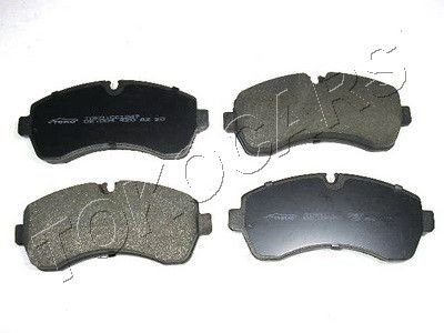 Колодки гальмівні дискові {з пластинами, перед.} TOKO Toko cars T2142047