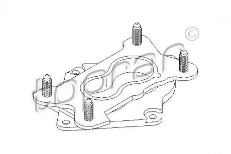 Резиновый фланец карбюратора TOPRAN TOPRAN / HANS PRIES 100961