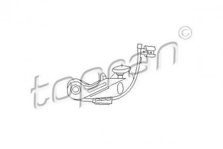 Контактная группа, распределитель зажигания 101 119 TOPRAN TOPRAN / HANS PRIES 101119