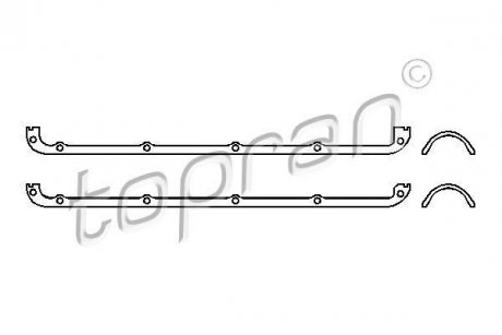 Комплект прокладок TOPRAN / HANS PRIES 101526