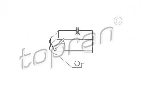 Подушка двигателя TOPRAN TOPRAN / HANS PRIES 101550