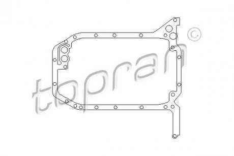 Прокладка масляного поддона TOPRAN TOPRAN / HANS PRIES 101593