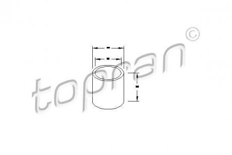 Втулка, вал стартера TOPRAN TOPRAN / HANS PRIES 101941 (фото 1)