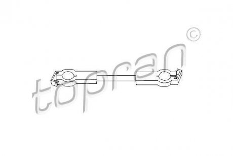 Шток вилки перемикання передач TOPRAN TOPRAN / HANS PRIES 102641