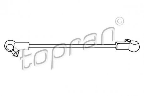 Шток вилки перемикання передач TOPRAN TOPRAN / HANS PRIES 103077