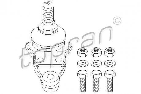 Шаровая опора TOPRAN TOPRAN / HANS PRIES 103346