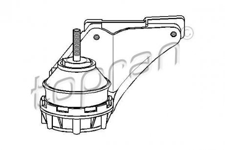Подушка двигателя TOPRAN TOPRAN / HANS PRIES 103729