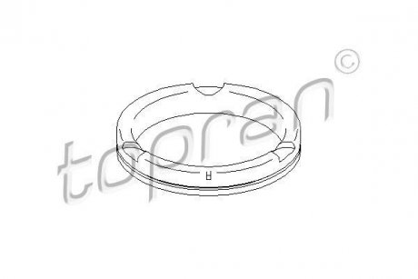 Підшипник кочення, опора стійки амортизатора TOPRAN TOPRAN / HANS PRIES 103744