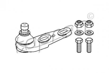 Шаровая опора TOPRAN TOPRAN / HANS PRIES 104206