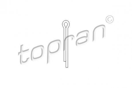 Шплінт TOPRAN TOPRAN / HANS PRIES 104470