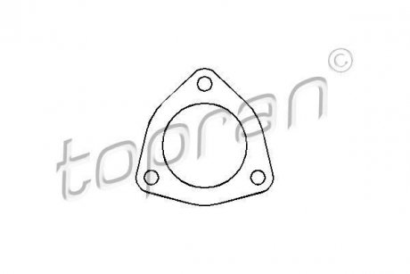 Прокладка, выпускной коллектор TOPRAN / HANS PRIES 107201