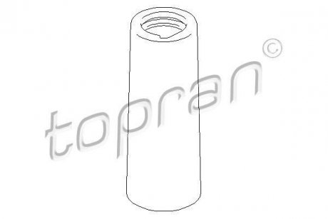 Защитный колпак / пыльник, амортизатор 107 649 TOPRAN TOPRAN / HANS PRIES 107649