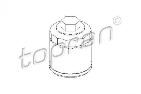 Фільтр масла TOPRAN TOPRAN / HANS PRIES 107694