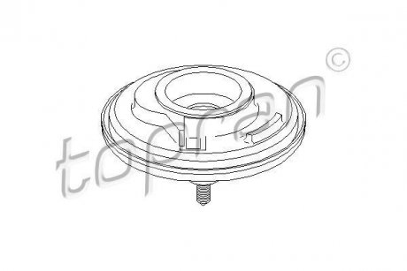 Тарелка пружины клапана TOPRAN TOPRAN / HANS PRIES 108298