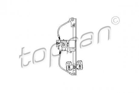 Стеклоподъемник TOPRAN TOPRAN / HANS PRIES 108673