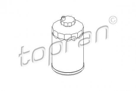 Фильтр топлива TOPRAN TOPRAN / HANS PRIES 109045