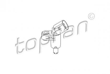 Датчик частоти обертання колеса TOPRAN TOPRAN / HANS PRIES 109753