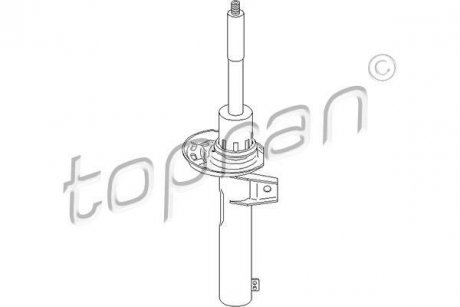 Амортизатор, передня вісь TOPRAN TOPRAN / HANS PRIES 110158